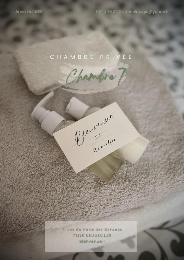 Chambre 7 Chambre Privee Et Bureau Charolles Εξωτερικό φωτογραφία